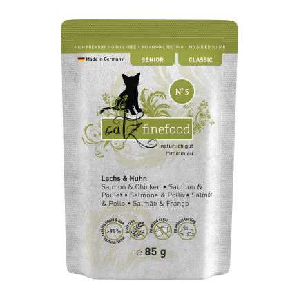 Catz Finefood Senior Sachets Wet Food for Cats