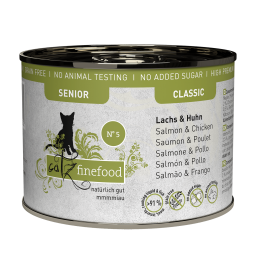 Catz Finefood Senior Cans nourriture humide pour chats