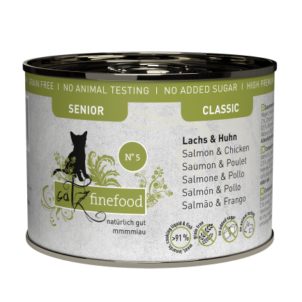 Catz Finefood Senior Lattine Cibo Umido per Gatti