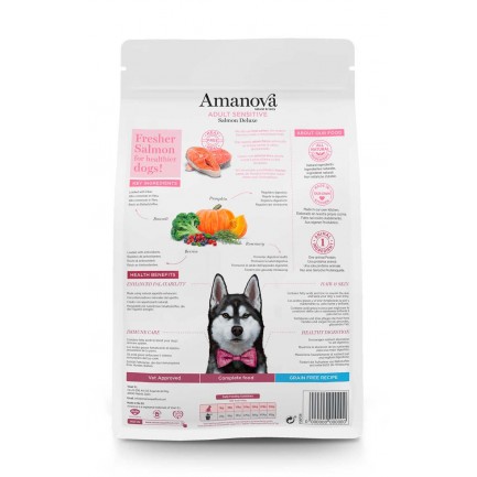 Amanova Adult Sensitive Salmón para perros