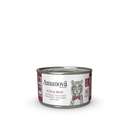 Amanova nourriture humide en boîte pour chats