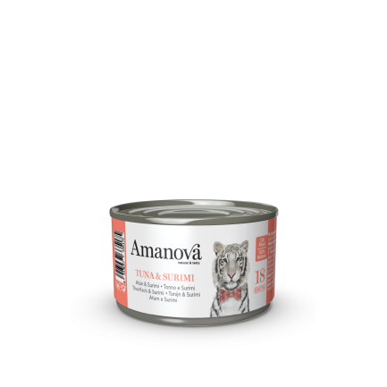 Amanova nourriture humide en boîte pour chats