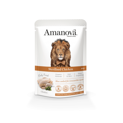 Amanova Complete Bagged Wet Food for Cats