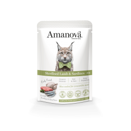 Amanova Complete Bagged Wet Food for Cats