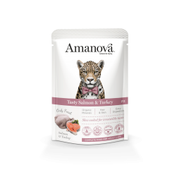 Amanova Alimento Húmedo Completo en Bolsita para Gatos