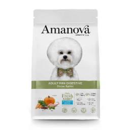 Amanova Adult Mini Digestive Conejo para perros