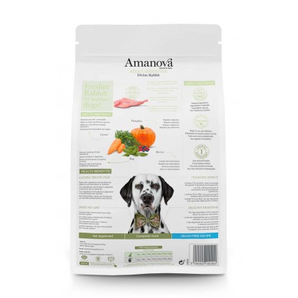 Amanova Adult Digestive al Coniglio per Cani