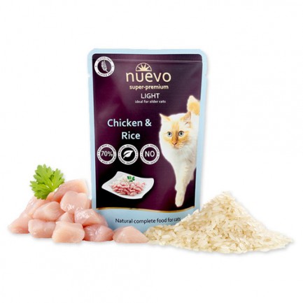 Nuevo Super Premium Pate Light & Senior pour chats