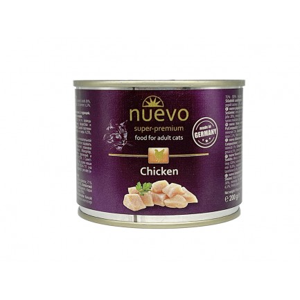 Nuevo Super Premium Pate in a Tin pour chats adultes