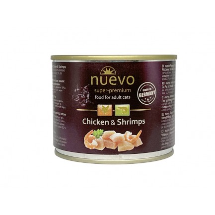 Nuevo Super Premium Pate in a Can for Adult Cats