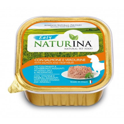 Naturina Easy Adult Dog Vaschette Cibo Umido per Cani