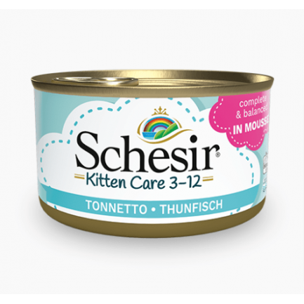 Schesir Kitten Care Mousse für Kätzchen