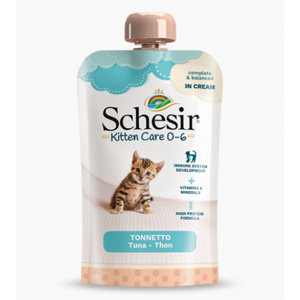 Crema para el cuidado de gatitos Schesir