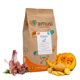 Amusi Fresh Lamb Fresh Potatoes and Pumpkin Grain Free pour chiens de petite taille