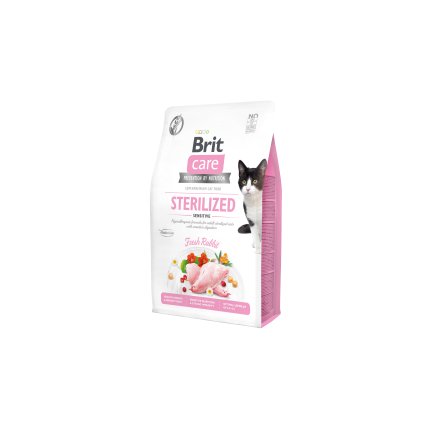 Brit Care Sterilised Sensitive al Coniglio per Gatti