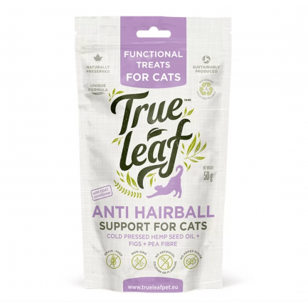 Snack anti bolas de pelo para gatos True Leaf