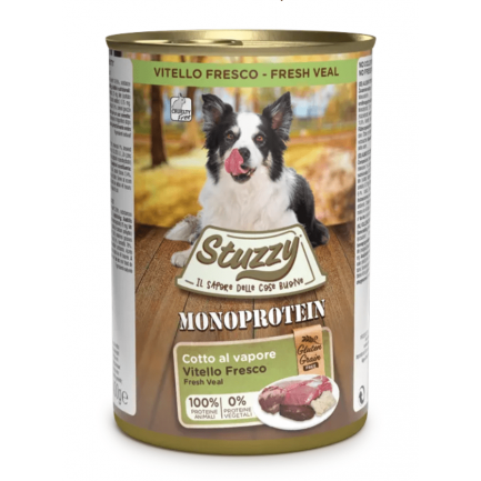 Stuzzy Alimento Monoproteico Húmedo para Perros