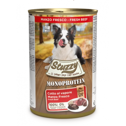 Stuzzy Alimento Monoproteico Húmedo para Perros