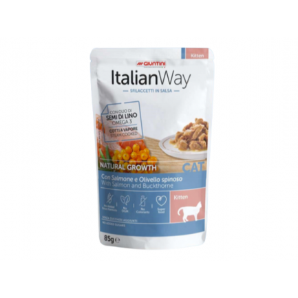 ItalianWay Sfilaccetti in Salsa Kitten per Gattini