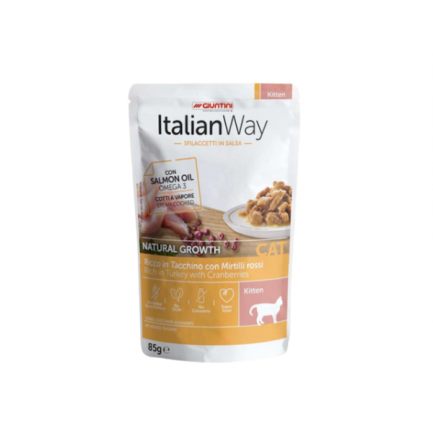 ItalianWay Sfilaccetti in Salsa Kitten per Gattini