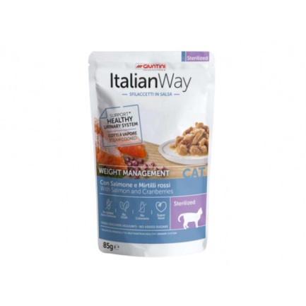 ItalianWay Comida húmeda esterilizada para gatos