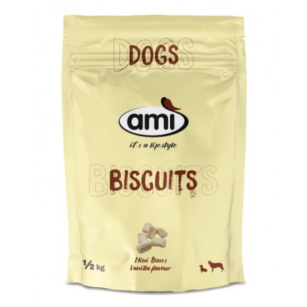 Amì Biscuits Snacks vegetales para perros