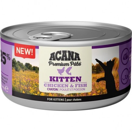 Acana Premium Pate' Kitten Cibo Umido per Gattini