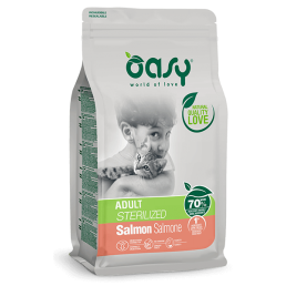 Oasy Adult Sterilisierter Lachs für Katzen