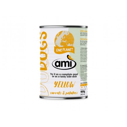 Amì Yellow Vegetable-Free Nassfutter für Hunde