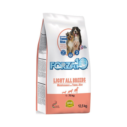 Forza10 Light All Breeds Maintenance con Tonno e Riso per Cani