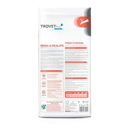 Trovet Plus Renal y Oxalato para gatos