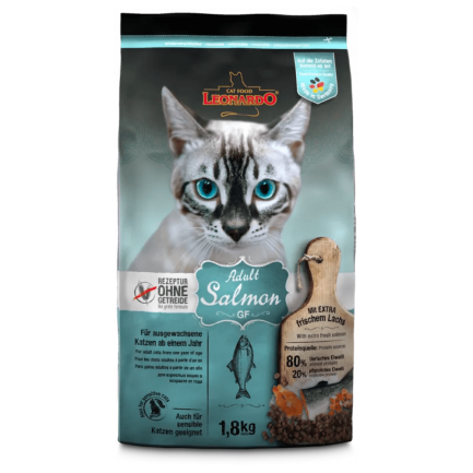 Leonardo Adulte Saumon sans Grains pour Chats