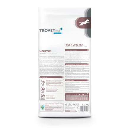 Trovet Hepatic Dry Food for Dogs