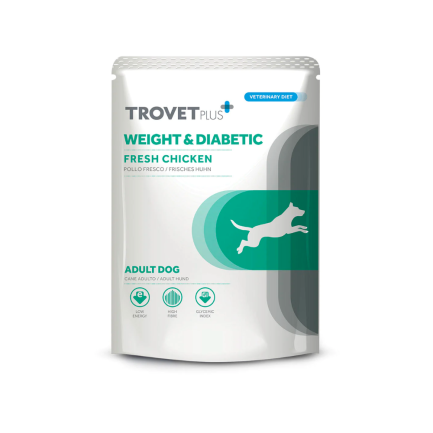 Mokra karma Trovet Plus Weight&Diabetic dla psów