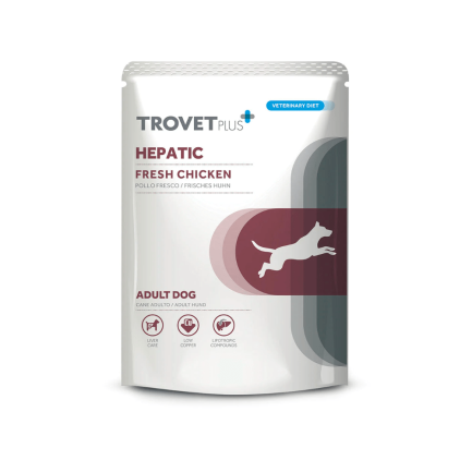 Trovet Plus Hepatic nourriture humide pour chiens