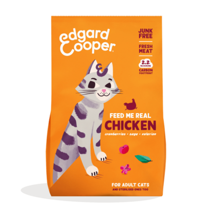 Edgard Cooper Adulto con Pollo Fresco para Gatos