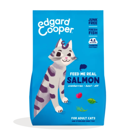 Edgard Cooper Adult avec poisson blanc frais pour chats