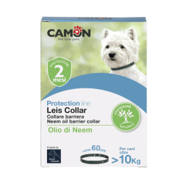 Camon Protection Leis Collare Barriera all'Olio di Neem per Cani