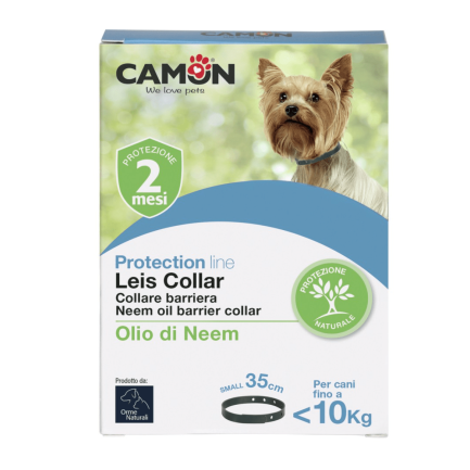 Camon Protection Leis Neem Oil Barrier Collar for Dogs