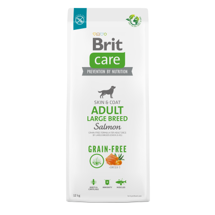 Brit Care Adulte sans céréales pour chiens de grande race - Saumon et pommes de terre