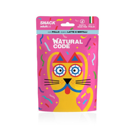 Código natural Snack para gatos