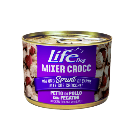 Life Dog Mixer Crocc Cibo Umido per Cani