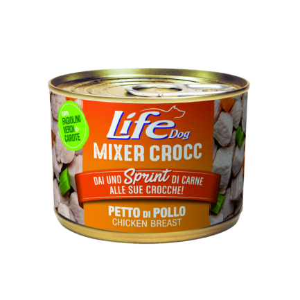 Life Dog Mixer Crocc Cibo Umido per Cani