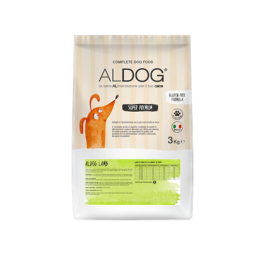 Aldog Super Premium Lamb Adult Medium Large con Agnello e Riso per Cani