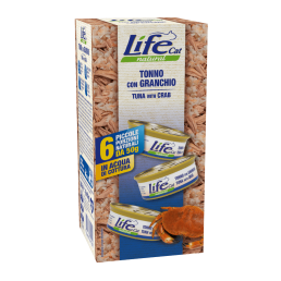 Life Cat Multipack 6x50gr Cibo Umido per Gatti