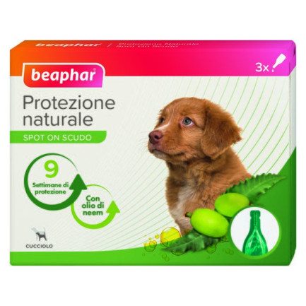 Beaphar Natural Protection Spot On Shield para perros y cachorros