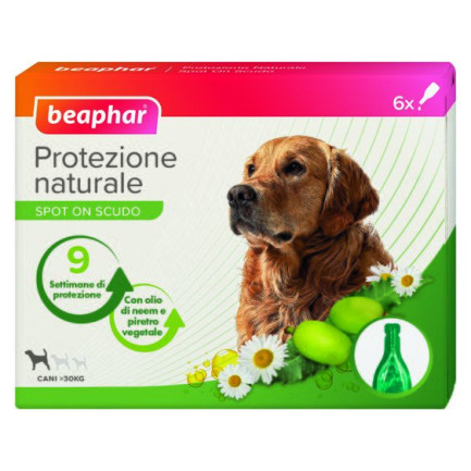 Beaphar Natural Protection Spot On Shield para perros y cachorros