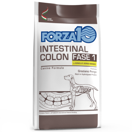 Forza10 Intestinal Colon Fase 1 Agnello e Sorgo Bianco per Cani