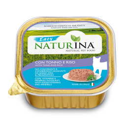 Naturina Easy Adult Cat Vaschette Cibo Umido per Gatti