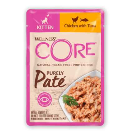 Wellness Core Purely Pate Kitten mokra karma dla kociąt